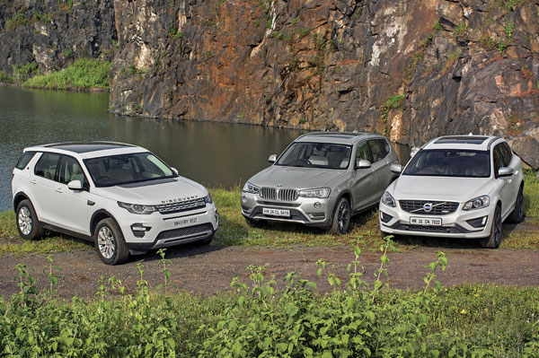 Bmw x3 volvo xc60 comparison #1