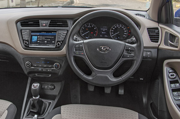 i20's dash has the best design and the highest quality materials as well.